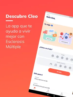 Cleo, mi aplicación para la EM android App screenshot 3